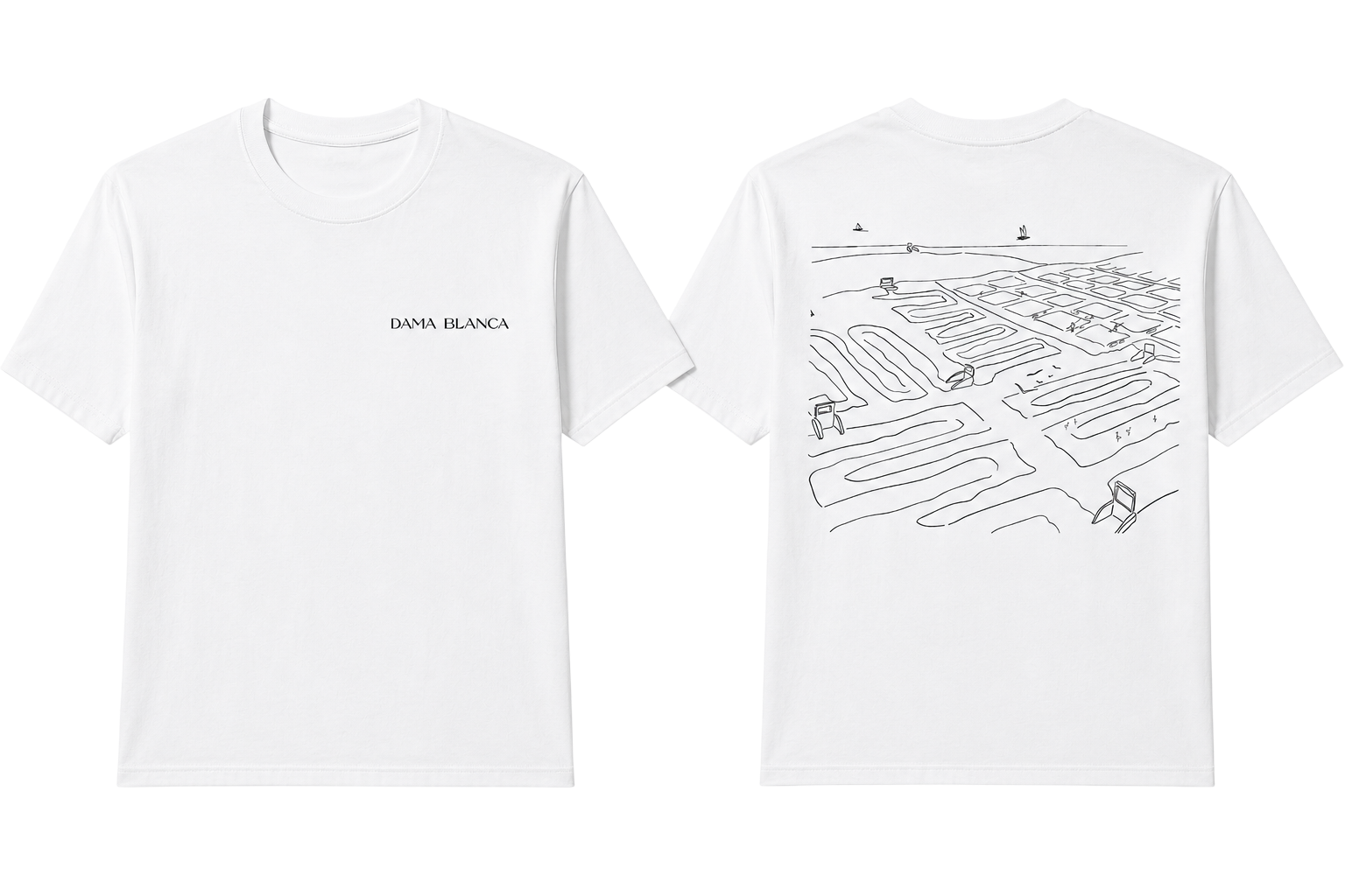 Sal Dama Blanca, Bleu Merch