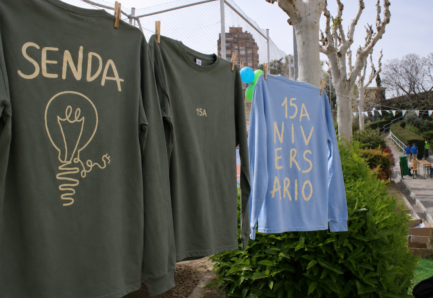 Senda Marianistas en uso