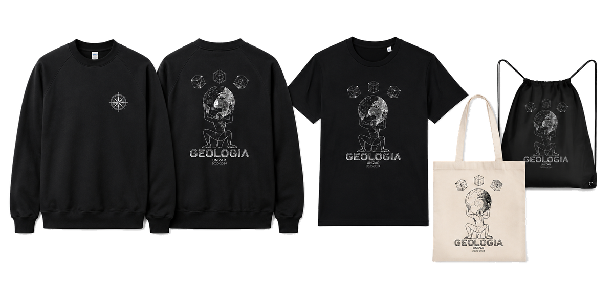 Geología Unizar 2024, Bleu Merch